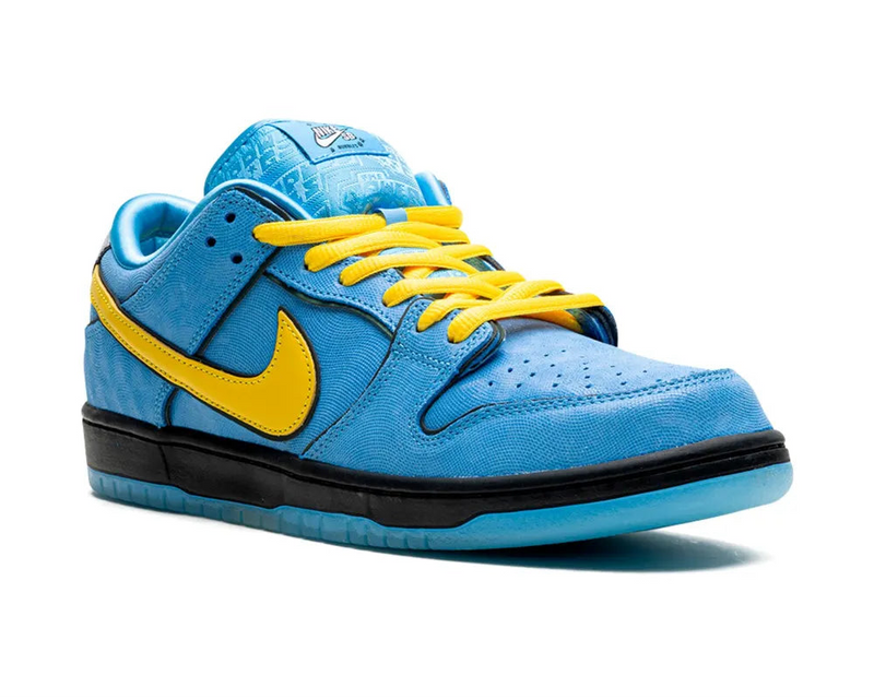 x Powerpuff Girls baskets SB Dunk "Bubbles"