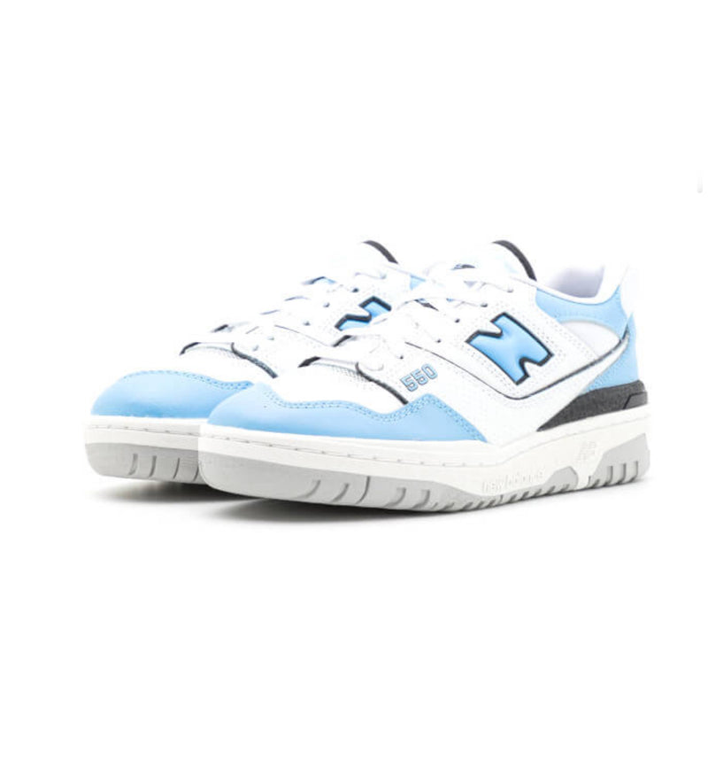 New Balance 550 White Team Carolina