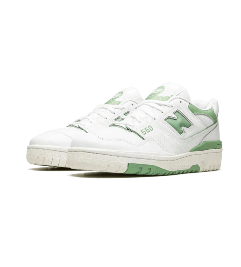 New Balance 550 White Mint Green