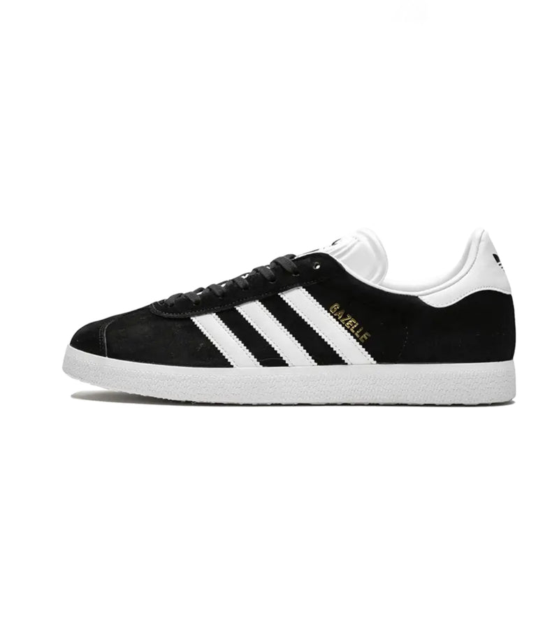 Adidas Gazelle Core Black Cloud White Gold