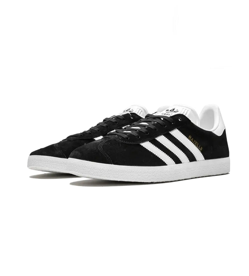 Adidas Gazelle Core Black Cloud White Gold
