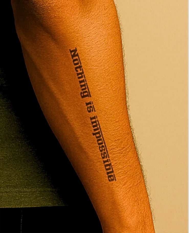 Rien n’est impossible