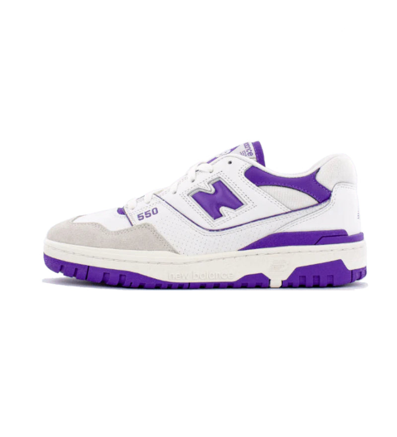 New Balance 550 White Purple